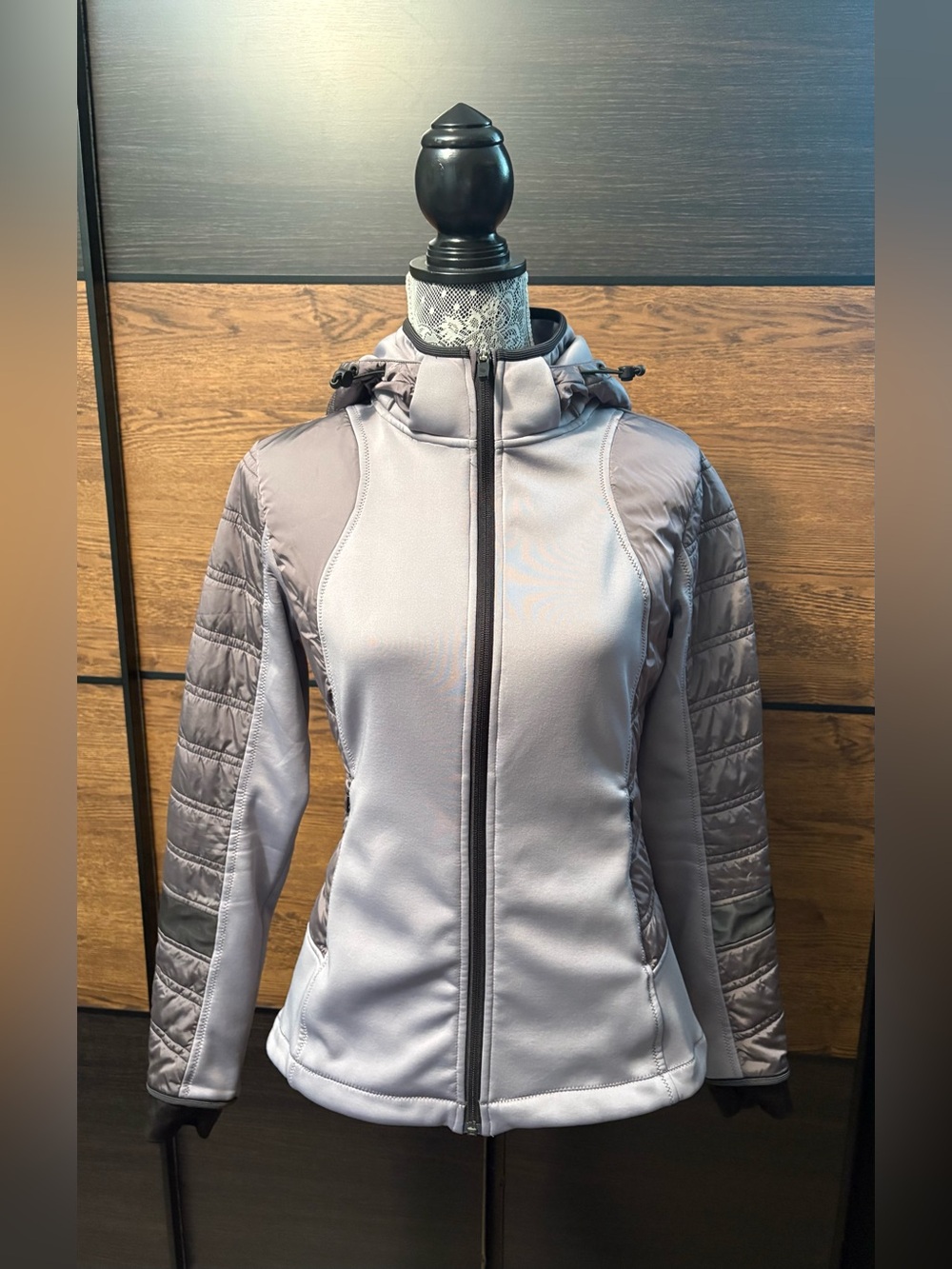 MPG Mixed Media Softshell Hooded Jacket